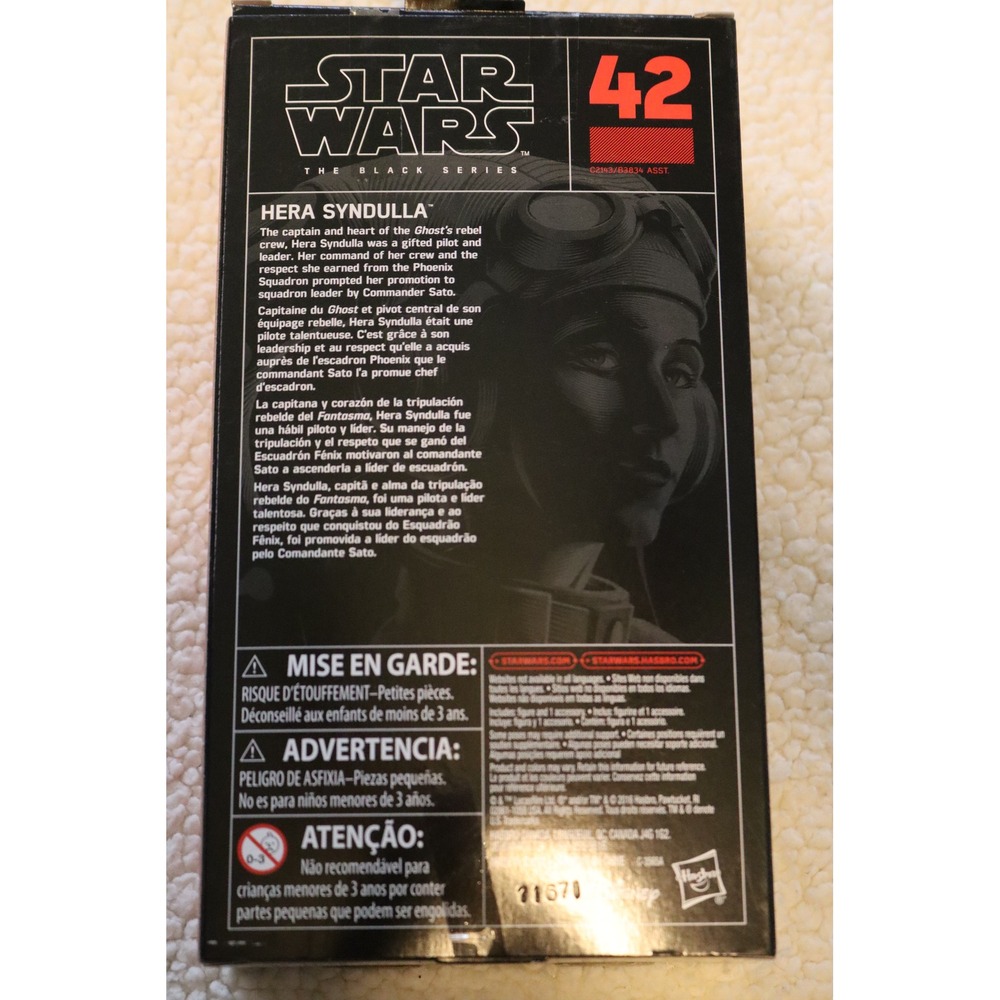Star Wars The Black Series Kanan Jarrus 19 & Hera Syndulla 6 Inch Figures NIB - Picture 12 of 13